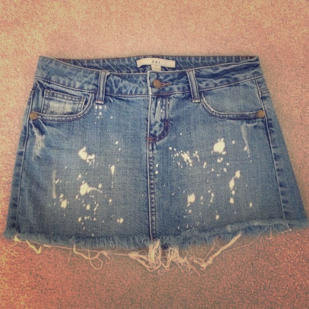 - Jean Skirt